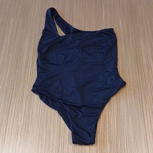 HAIGHT One Shoulder One Piece Swimsuit Sz L